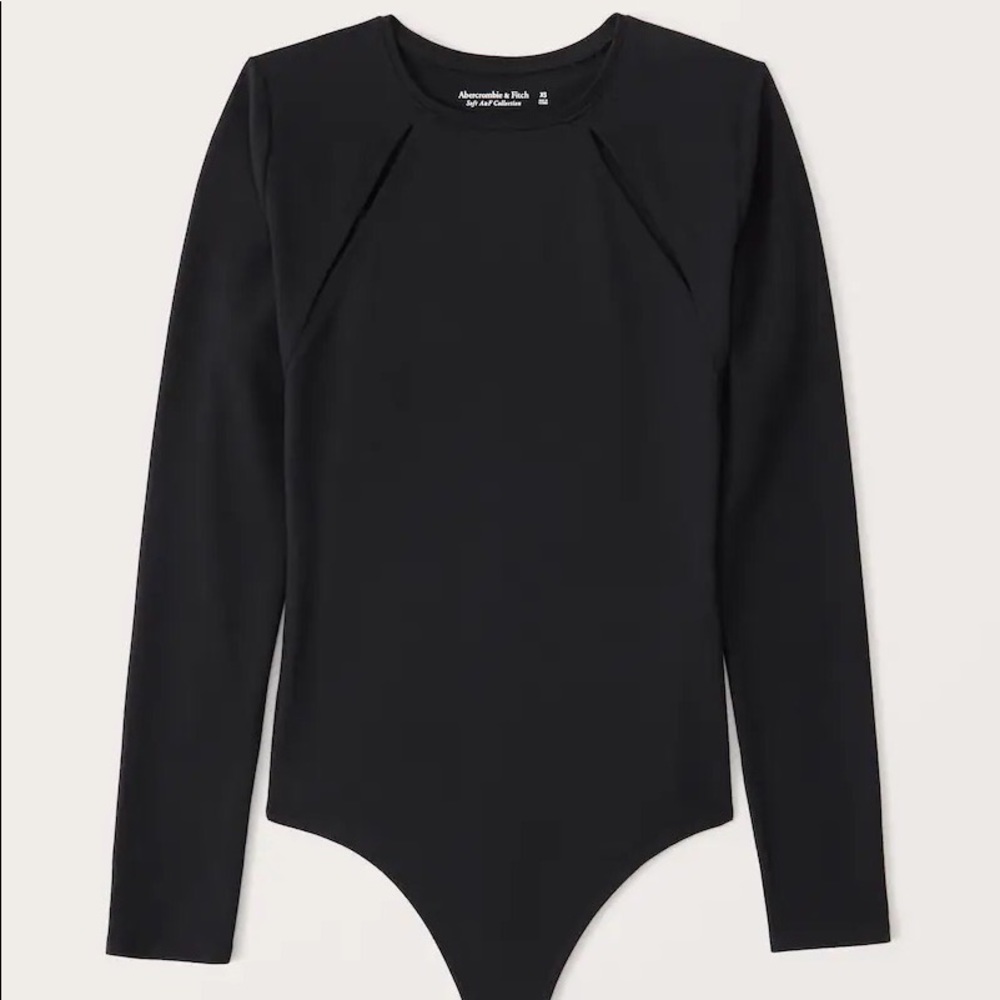 Long-Sleeve Cutout Bodysuit